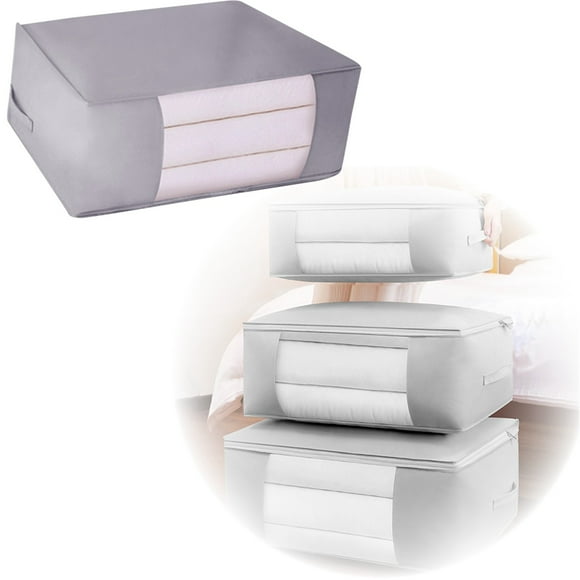 Rangement Textile pour la Maison pour Organiser les Espaces de Vie Sac à Bagages en Tissu Non Tissé Durable et Solution d'Emballage pour Désencombrer les Placards et Soutenir les Voyages