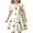 AB56 Yellow, variant on Tisuna Girls Summer Dress Cartoon Bee Print Short Sleeve Crew Neck Dresses Comfortable Soft Little Girls Children'S Casual Wear Yellow Size 8-9 Years