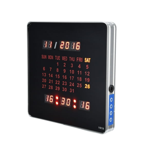 LED Digital Alarm Clock, Precise Timing Digital Wall Clock For Dining Room UK Plug