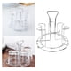 thumbnail image 5 of Soporte de hierro para tazas, organizador de tazas de té, escurridor, estante de almacenamiento 17x16.5cm, 5 of 9