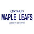 thumbnail image 1 of LP-2068 Ontario Canada Province Background License Plates- Maple Leafs, 1 of 1