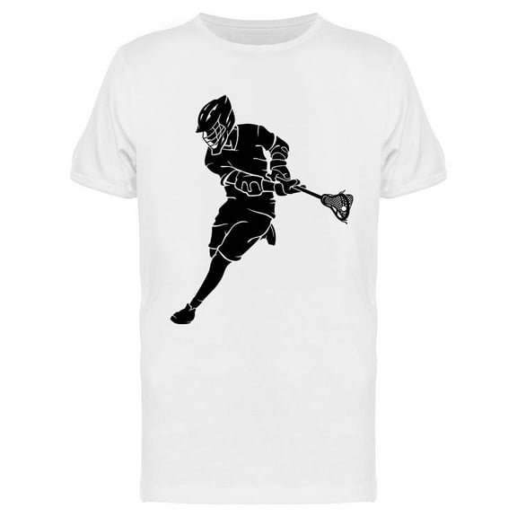 Lacrosse Athlete Goal T-Shirt Men -Image by Shutterstock, Male 3X-Large