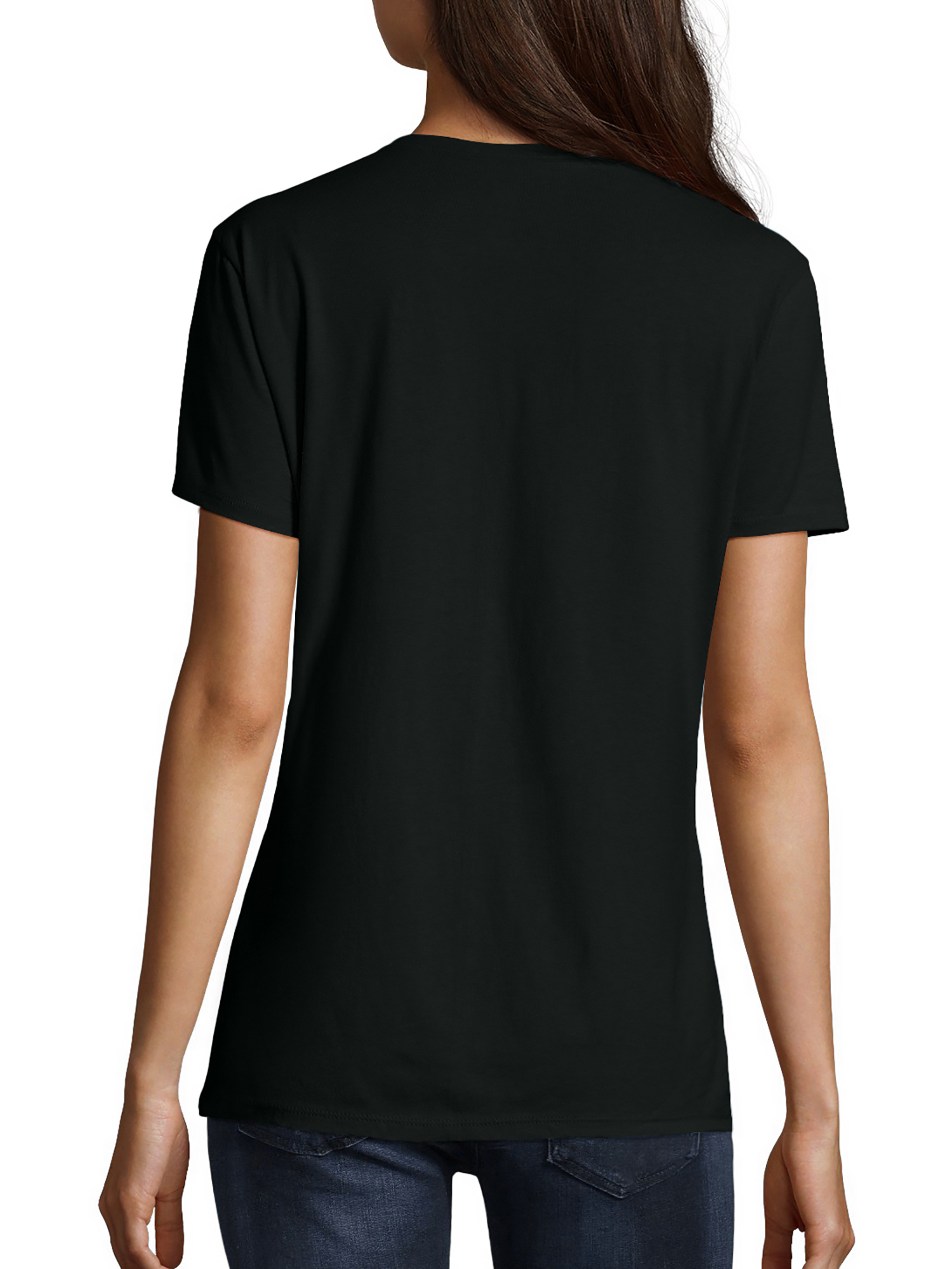 Hanes Women's Nano-T V-Neck T-Shirt - image 5 of 5