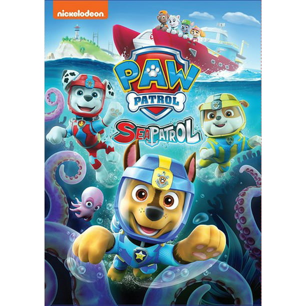 Skal Stor vrangforestilling forbandelse Paw Patrol: Sea Patrol (DVD) - Walmart.com