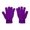 Purple, variant on Fgnfyis Winter Gloves for Women Soft Knit Full Coverage Fingerless Design Modern Minimalist Style Warm Winter Handwear Candy Color Mittens BU1
