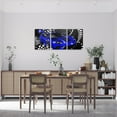 thumbnail image 4 of Erosebridal Teens Sports Car Paintings Wall Decor Bedroom, Speed Racing Car Wall Decor for Living Room Set, Black Navy, 4 of 5