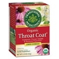 thumbnail image 2 of Pack of 6, Traditional Medicinals Organic Throat Coat Lemon Echinacea Herbal Tea, 1.13 oz, 2 of 9