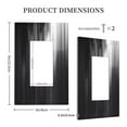 thumbnail image 3 of Haiem Monochrome Abstract Lines Pattern Decorative Wall Plates, 1-Gang 5.0" x3.0", Unbreakable Thermoplastic Faceplate Cover for Decorator Receptacle Outlet & Switch-Style U, 3 of 6