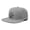 Grey Flatbill, variant on Pacific Northwest PNW Hat for Men and Women - Snapback Trucker Baseball Cap (Grey Flatbill)