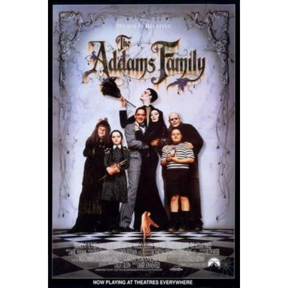 Best Posters Addams Family Movie Poster 11inx17in Poster 11x17 Color Category: Multi, Unframed, Ages: Adults