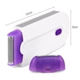 thumbnail image 3 of Kit Professionnel d'Épilation Sans Douleur Épilateur Tactile au Laser USB Rechargeable Femmes Corps Visage Jambe Bikini Main Rasoir Épilateur, 3 of 8