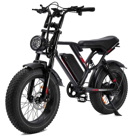 UL2849 Electric Mountain Bike for Adults, Peak 1500W Motor, 20"x4" Fat Tire, 48V/17.5AH