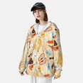 thumbnail image 4 of Fotbe Summer Travel Men's Women's UPF 50+ Sun Protection Jacket Hooded Cooling Shirt with Pockets Hiking Outdoor Performance-Large, 4 of 8