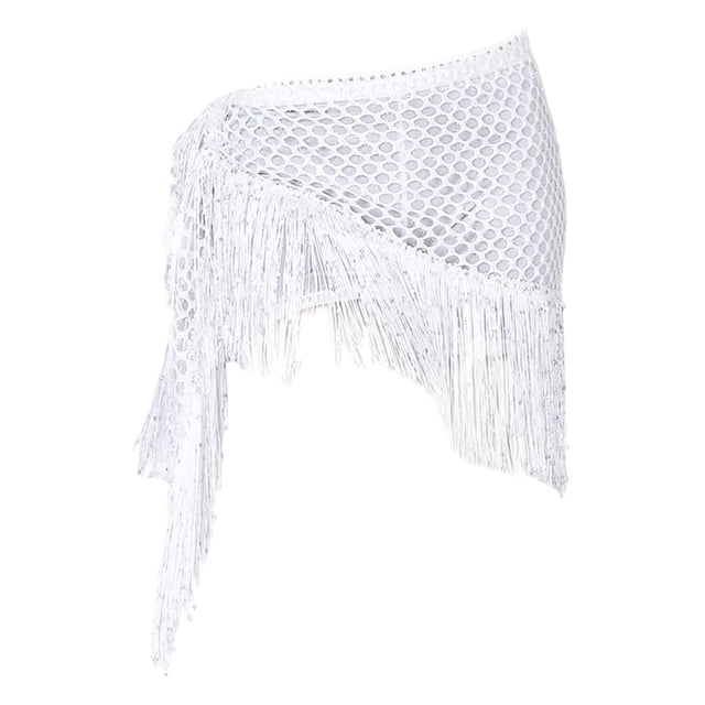 Bufanda de cadera de lentejuelas para danza del vientre Sunnimix Pañuelo de danza del vientre