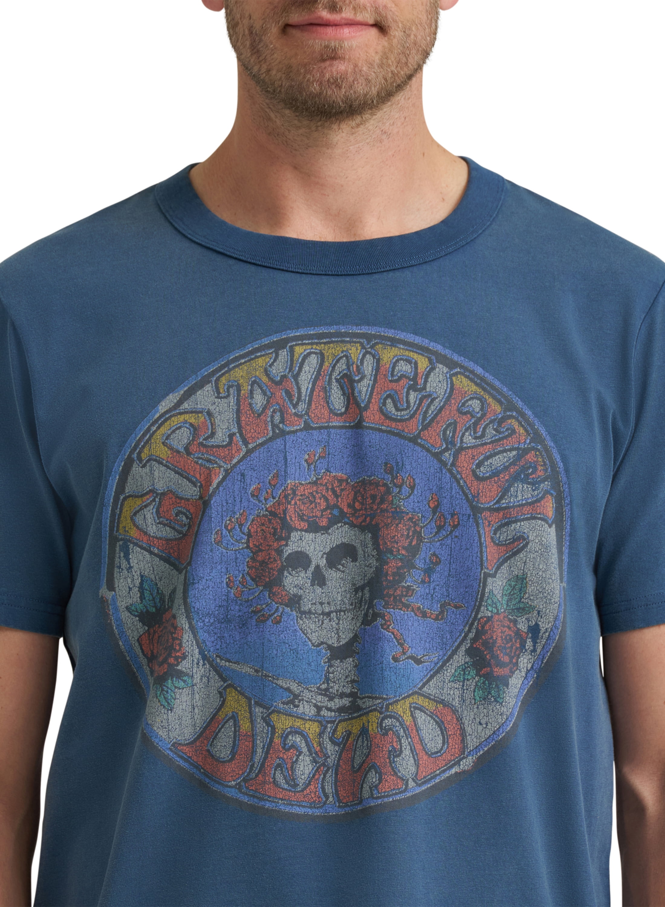 Lee® Men's Short Sleeve Grateful Dead Graphic Band Tee, Sizes S-3XL