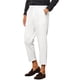 thumbnail image 5 of Pantalones formales recortados para hombres INSPIRE CHIC, color sólido, con frente plano, talla 32, color blanco, 5 of 6