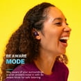 thumbnail image 4 of JLab Go Pop+ True Wireless Earbuds, Violet, Bluetooth, IPX4, Be Aware Mode, Customize Sound, Controls, 4 of 11