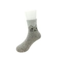 thumbnail image 5 of Wrapables Children's Thick Winter Warm Wool Socks (Set of 6), Cats L, 5 of 9