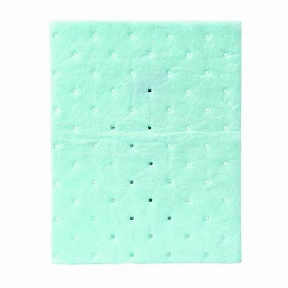 Brady Absorbent Pad,Chem/Hazmat,Green,PK100 SRPH100