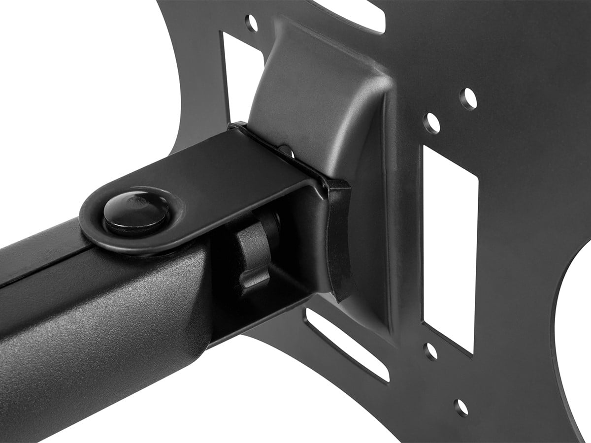 Monoprice Full-Motion Articulating TV Wall Mount Bracket - For TVs 23in to 42in Up to 66 lbs, Cable Covers, Fits Curved Screens, Flat, LED, OLED, LCD