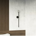 thumbnail image 5 of Ozarke Mid Century Modern Crystal Wall Sconce, UL Listed - 3000K (Black), 5 of 6