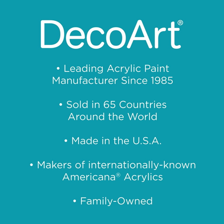  DecoArt Americana Acrylic Paint, 2-Ounce, Zinc