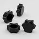 thumbnail image 4 of 8 Piezas de Aluminio, Cubierta de Cubo de Rueda, Cubierta Antipolvo, Tuerca Hexagonal de 17 mm para Coche RC 1/8, Negro, 4 of 5