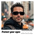 thumbnail image 3 of TINHAO Sunglasses Fit Over Glasses for Men Women, Wrap Around Sunglasses Polarized 100% UV Protection Driving, 3 of 7