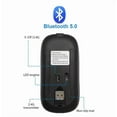 thumbnail image 6 of BRICK- Printerworld Rechargeable Mouse Wireless Silent Led Backlit Mice Usb Optical New, 6 of 6