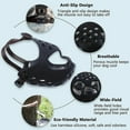 thumbnail image 2 of Dog Muzzle For Short Snout Dogs, Soft Silicone Breathable Bulldog Muzzle For Biting, Chewing, Licking, Ideal For Flat-faced Dogs, 2 of 5