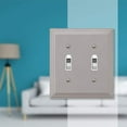 thumbnail image 3 of Wallplate 2-switch Stn Nkl, 3 of 3