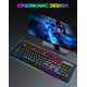 thumbnail image 4 of Combo de teclado y ratón para juegos ZERODAMAGE Sahara Wired, 4 of 7