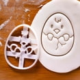 thumbnail image 4 of Billuyoard Molde en relieve para galletas, moldes reutilizables para galletas de Pascua, herramienta para hornear cumpleaños Type1 NO1, 4 of 6