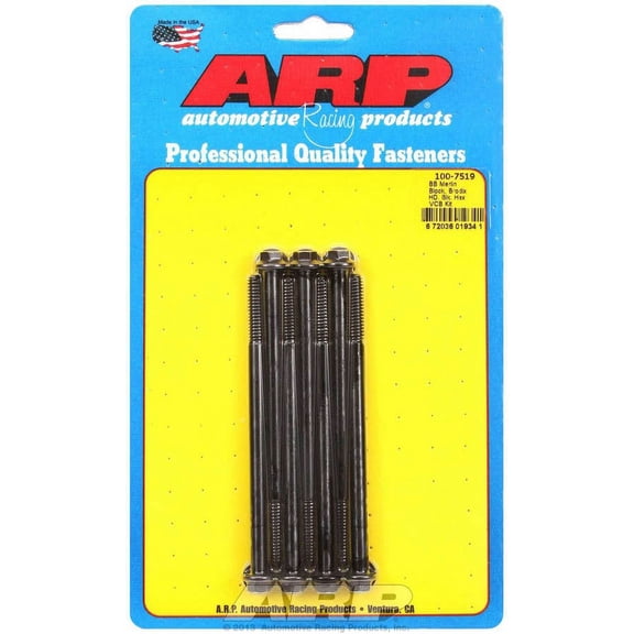ARP 100-7519 6-Point 1/4"-20 Valve Cover Bolt Kit - 7 Piece