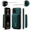 thumbnail image 4 of ELEHOLD Wallet Case for iPhone 15 6.1 inch, Premium Vegan Leather Soft TPU Magnetic Detachable Card Holders Kickstand Function Shockproof Full Protection for iPhone 15 -
Green, 4 of 9