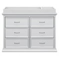 thumbnail image 3 of Namesake Classic Wood Universal Wide Removable Changing Tray in Cloud Gray, 3 of 4