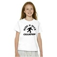 thumbnail image 4 of Bigfoot the Hide and Seek Champion Crewneck T Shirts Boy Girl Teen Brisco Brands S, 4 of 6