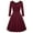 Wine, variant on Aayomet Mother Of The Bride Dresses For Wedding Personality Solid Color Vintage Dress Simple And Exquisite Design Suitable For,White M