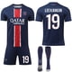 thumbnail image 1 of Paris Saint-Germain Home Football Shirt 2024-2025 - No.19 Lee Kang-In for Kids & Adults, 1 of 2