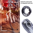 thumbnail image 3 of Bicicleta Tornillos de manivela de de Ndcxsfigh montaña de aluminio RISK Tapa de tornillo de (negro), 3 of 5