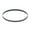 Fold in half 140mm, variant on High Elasticity 4mm Flat Belt for Vintage Players, Quiet Anti-Slip Design Rubber 140-190mm