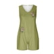 thumbnail image 5 of Puntoco Pantalones cortos deportivos para mujer Mono corto sin mangas estampado de moda de verano para mujer, 5 of 5