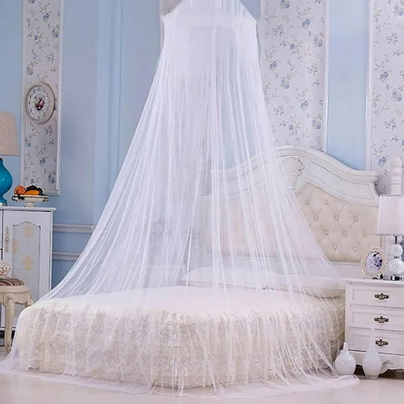 White dome mosquito net, doorless mosquito net, double bed mosquito net