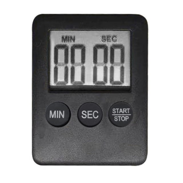 kjfeif Clearance Digital Timer Reminder Alarm LCD Cooking Clock Kitchen Large Count-Down Up Loud for Baking, Small Classroom Timer for Study