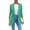 Green, variant on Blazers for Women Casual Lightweight Casual Pocket office Draped Front Cardigan Work Suit Jackets for Women Green M