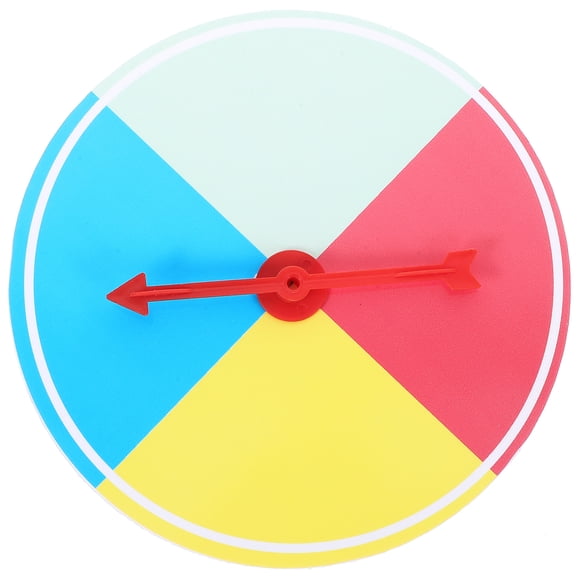 KAKOWELY Roue de Prix Bricolage Roue de Fortune Rotative Roue de Prix de Fête Plateau Tournant de Loterie pour Fête,5.91"X5.91"X0.39 Pouces