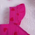 thumbnail image 4 of TOWED22 Infant Toddler Girl 2 Piece Cute Clothes Sets Sleeveless Tank Top and Shorts Lovely Outfits Baby Summer Clothing(Hot Pink,18-24 M), 4 of 6