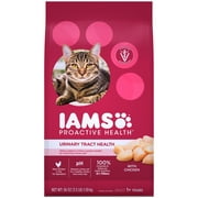 Angle View: IAMS Chicken Flavor Dry Cat Food for Adult, 3.5 lb. Bag