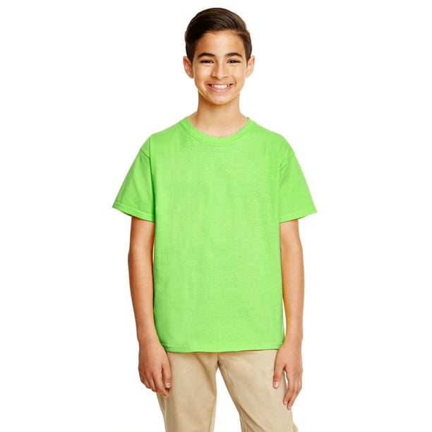 lime gildan shirt