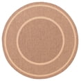 thumbnail image 1 of Jute Natura Beige, Tan Polypropylene Rug 6'7" x 6'7", 1 of 7
